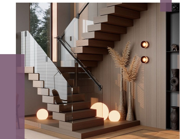 Изготовление и монтаж лестниц в Первоуральске от 87491 руб. | ПРОЛЁТ-Прв