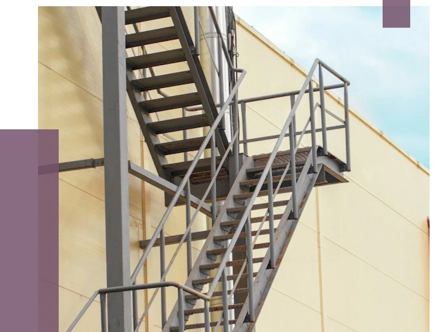 Пожарные лестницы в Первоуральске от 12352 руб. — монтаж и продажа | ПРОЛЁТ-Прв