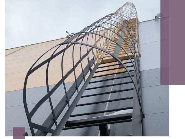 Изготовление и монтаж пожарных лестниц в Первоуральске профессионально