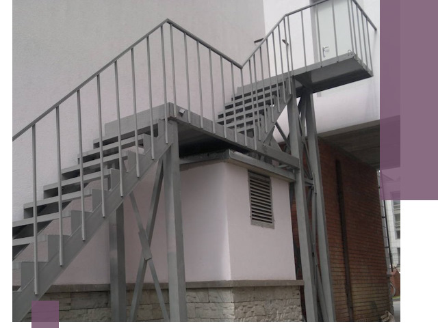 Монтаж пожарных лестниц под ключ в Первоуральске с гарантией качества