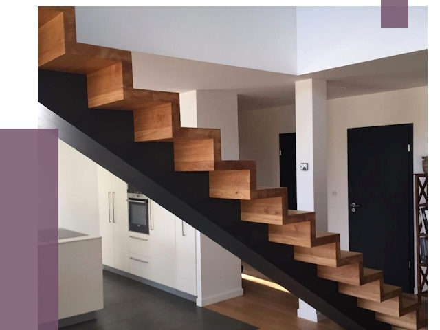 Изготовление деревянных лестниц в Первоуральске от 87491 руб. | ПРОЛЁТ-Прв