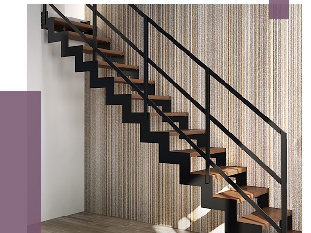 Изготовление металлических лестниц в Первоуральске от 48892 руб. | ПРОЛЁТ-Прв