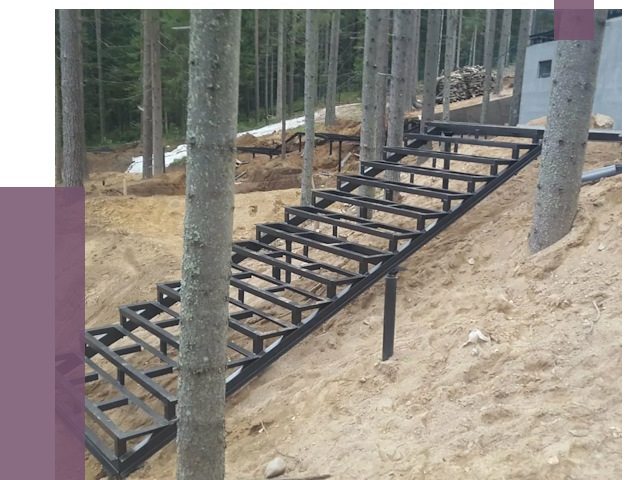 Монтаж металлических лестниц в Первоуральске от 13638 руб. 