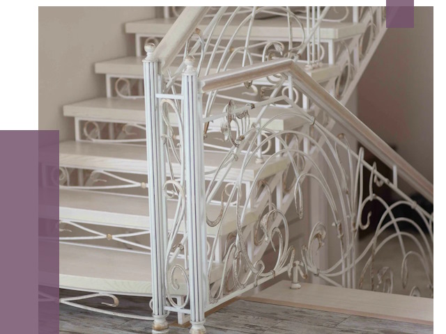 Изготовление кованых лестниц на заказ в Первоуральске от 87491 руб. | ПРОЛЁТ-Прв