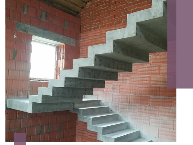 Бетонные лестницы под ключ в Первоуральске: монтаж, демонтаж, ремонт