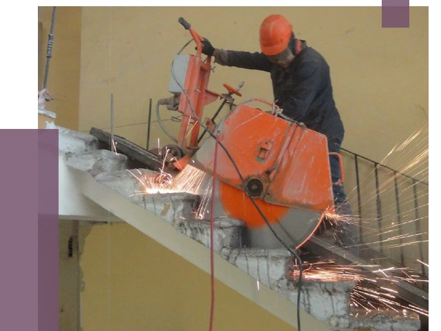 Демонтаж бетонных лестниц в Первоуральске от 4632 руб. за м2 | ПРОЛЁТ-Прв