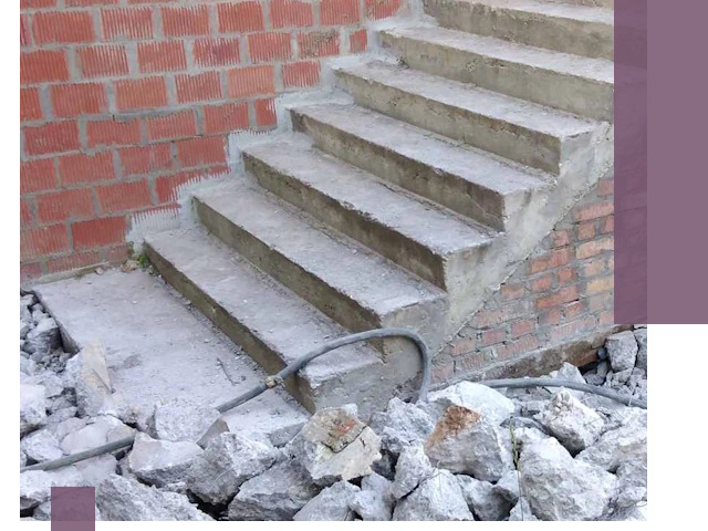 Демонтаж бетонных лестниц в Первоуральске: быстро и безопасно