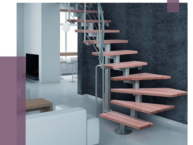 Модульные лестницы в Первоуральске от 16983 руб. — купить в ПРОЛЁТ-Прв