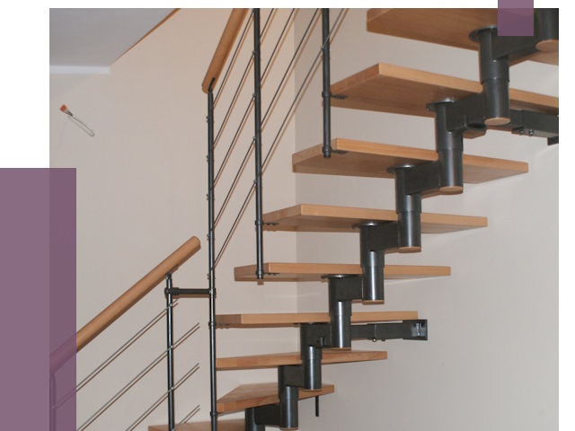 Изготовление модульных лестниц в Первоуральске от 11580 руб. 