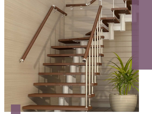 Изготовление модульных лестниц под ключ в Первоуральске