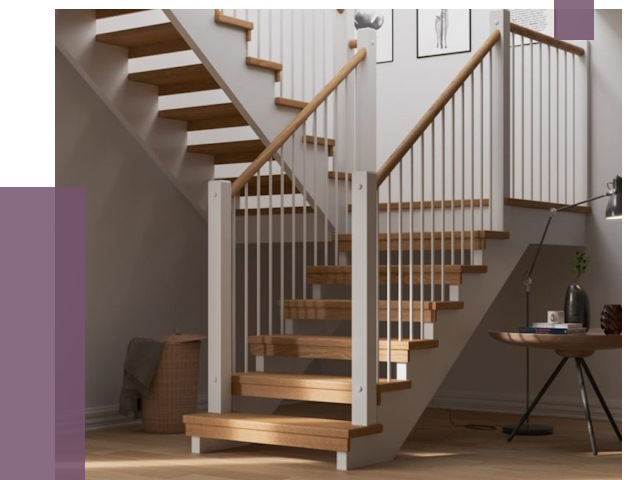 Маршевые лестницы в Первоуральске от 38341 руб. — монтаж | ПРОЛЁТ-Прв