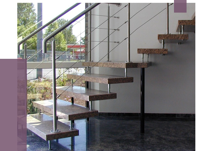 Лестницы на больцах в Первоуральске от 8029 руб. под ключ | ПРОЛЁТ-Прв