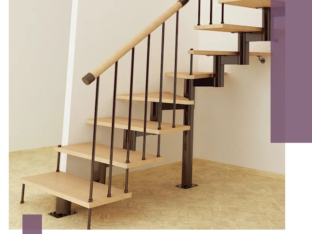 Монтаж лестниц на больцах в Первоуральске — быстро и надежно