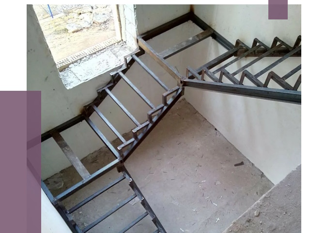 Монтаж лестниц на металлокаркасе в Первоуральске от 12866 руб. — ПРОЛЁТ-Прв