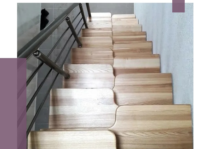 Лестницы гусиный шаг в Первоуральске от 13124 руб. под ключ | ПРОЛЁТ-Прв