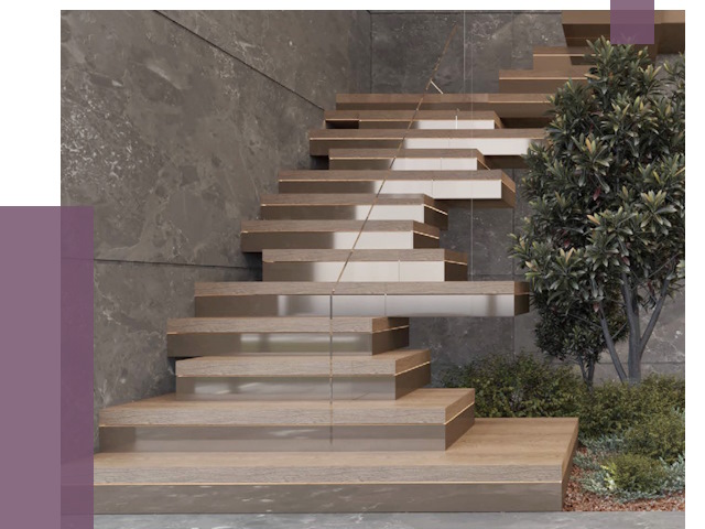 Современные лестницы в Первоуральске от 13896 руб. | ПРОЛЁТ-Прв