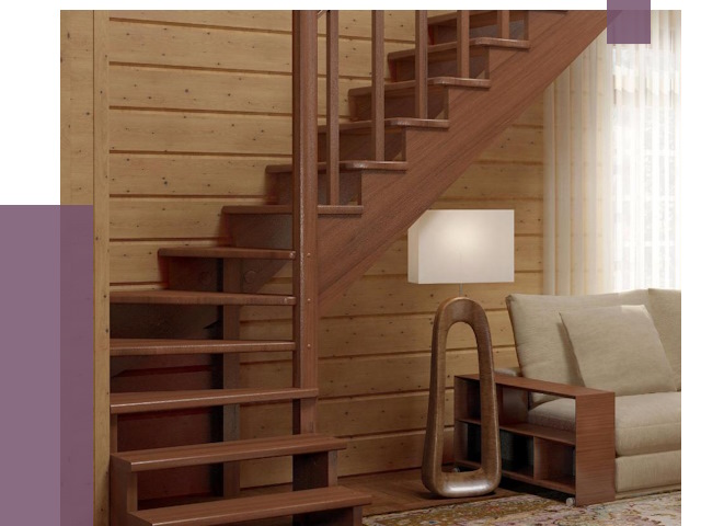 Лестницы эконом класса в Первоуральске от 18373 руб. бюджетные решения