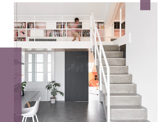 Лестницы для двухуровневой квартиры в Первоуральске от 177554 руб. | ПРОЛЁТ-Прв