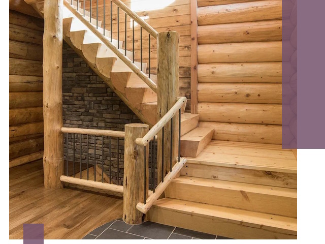 Лестницы в баню под заказ и профессиональный монтаж в Первоуральске