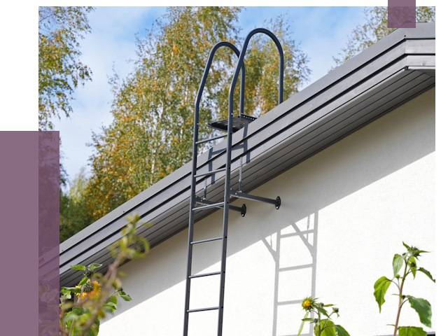 Лестницы на крышу в Первоуральске от 19248 руб. — монтаж и монтаж ПРОЛЁТ-Прв