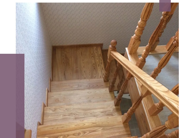 Сосновые лестницы в Первоуральске под ключ от 8131 руб.  | ПРОЛЁТ-Прв