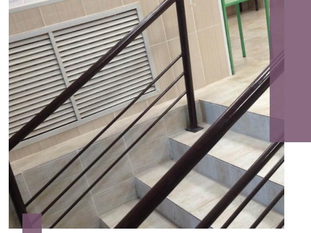 Изготовление перил из металла под ключ в Первоуральске