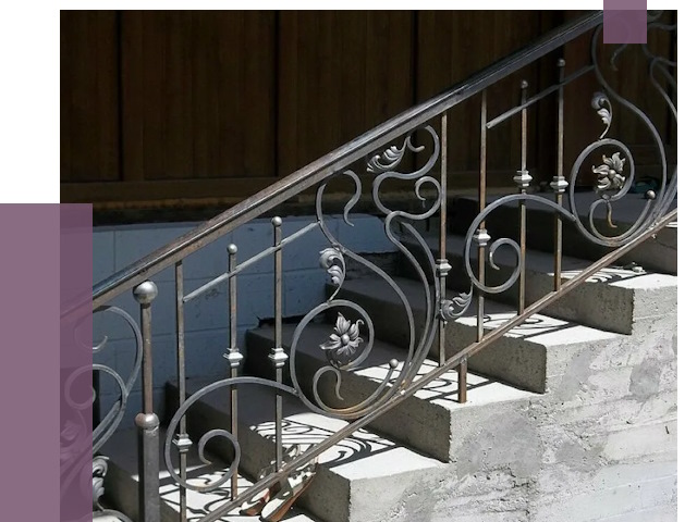 Кованые перила в Первоуральске от 8749 руб. под ключ — качество от ПРОЛЁТ-Прв