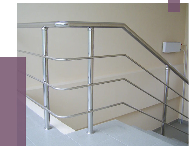 Алюминиевые перила в Первоуральске от 6382 руб. под ключ | ПРОЛЁТ-Прв