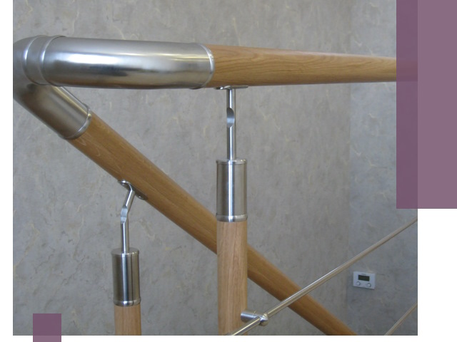 Комбинированные перила на заказ в Первоуральске — монтаж и производство