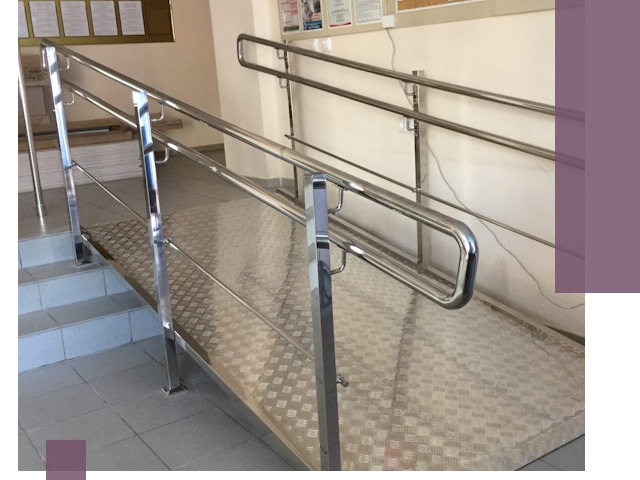 Перила для инвалидов в Первоуральске — надежные поручни и ограждения