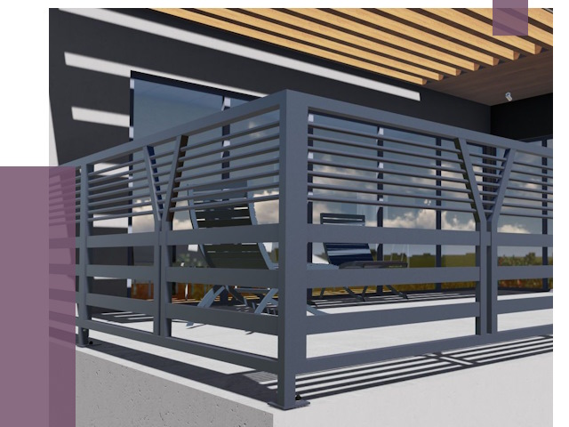 Изготовление балконных ограждений в Первоуральске от 10808 руб. | ПРОЛЁТ-Прв