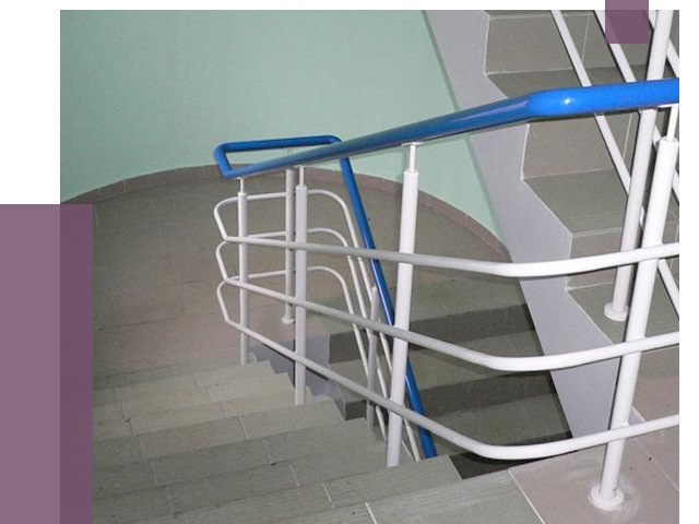 Перила в подъезде в Первоуральске — установка и замена от 7462 руб. | ПРОЛЁТ-Прв