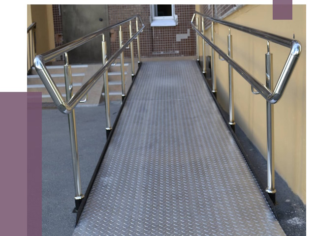 Пандусы в Первоуральске от 12352 руб. — установка для инвалидов | ПРОЛЁТ-Прв