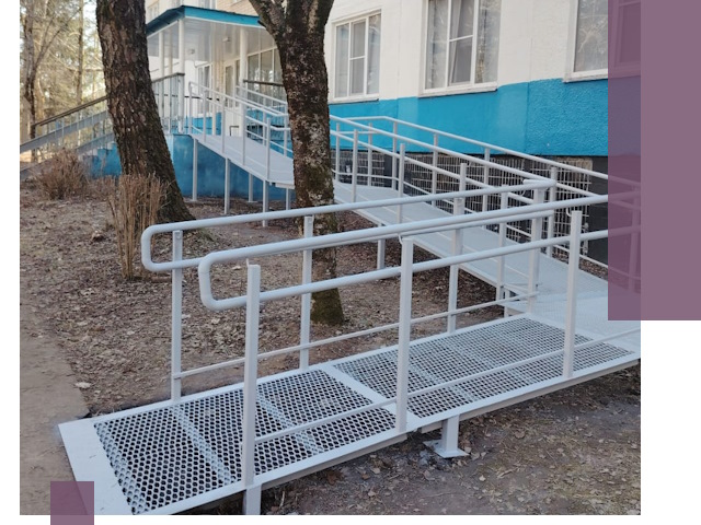 Пандусы под ключ в Первоуральске: изготовление, монтаж и демонтаж