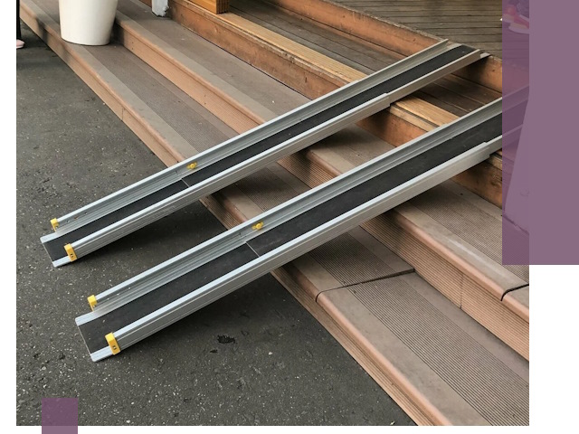 Телескопические пандусы под ключ в Первоуральске — изготовление и монтаж