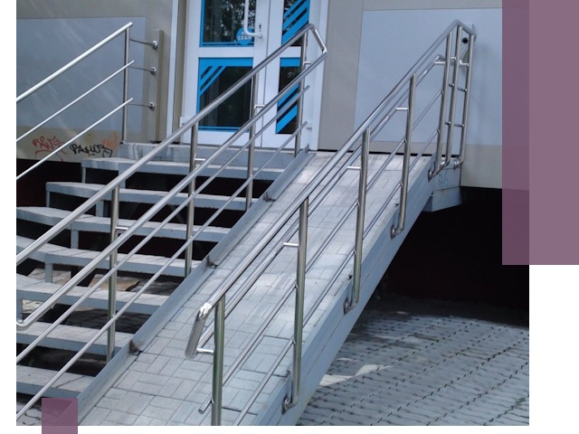 Пандус на крыльцо под ключ в Первоуральске: монтаж и изготовление