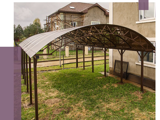 Демонтаж навесов в Первоуральске от 4632 руб. — разборка и вывоз | ПРОЛЁТ-Прв