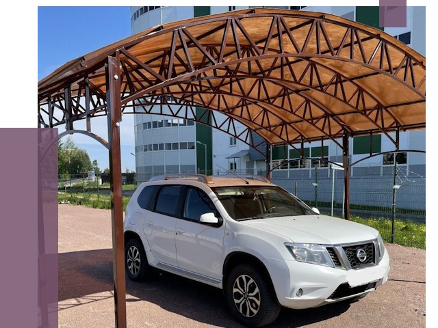 Недорогие навесы в Первоуральске от 43231 руб.  | ПРОЛЁТ-Прв