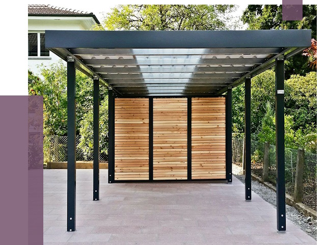 Отдельно стоящие навесы во дворе в Первоуральске от 80800 руб. | ПРОЛЁТ-Прв