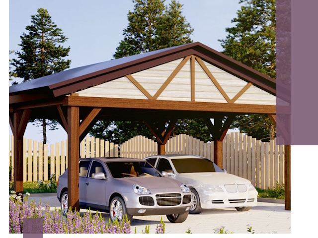 Навесы для автомобиля в Первоуральске — изготовление и монтаж