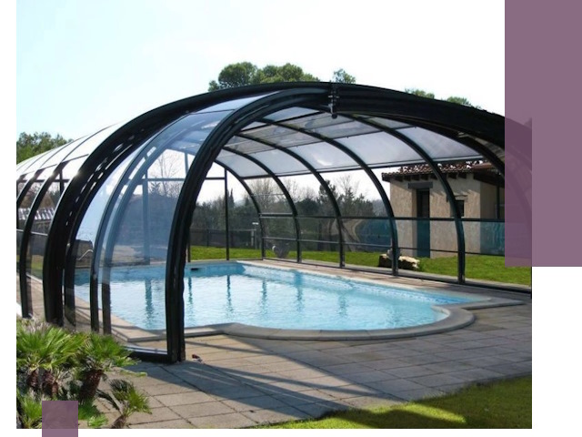 Навесы для бассейна в Первоуральске: изготовление и монтаж под ключ