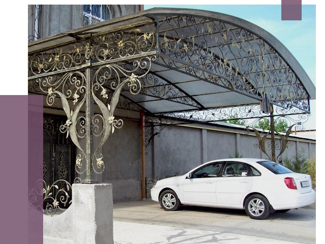 Кованые навесы в Первоуральске от 14668 руб. | ПРОЛЁТ-Прв