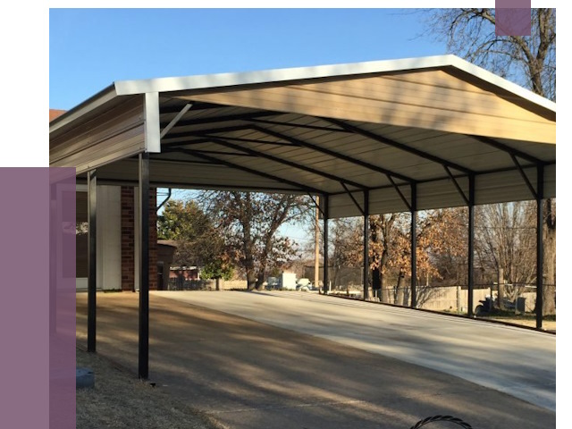 Двускатные навесы в Первоуральске от 8080 руб.  | ПРОЛЁТ-Прв