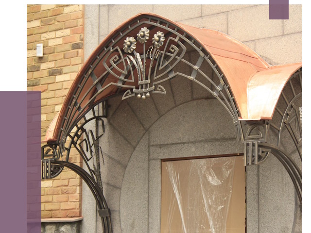 Арочные козырьки в Первоуральске от 14668 руб. 