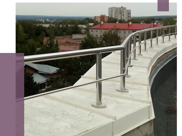 Парапеты и ограждения кровли в Первоуральске от 4992 руб. 