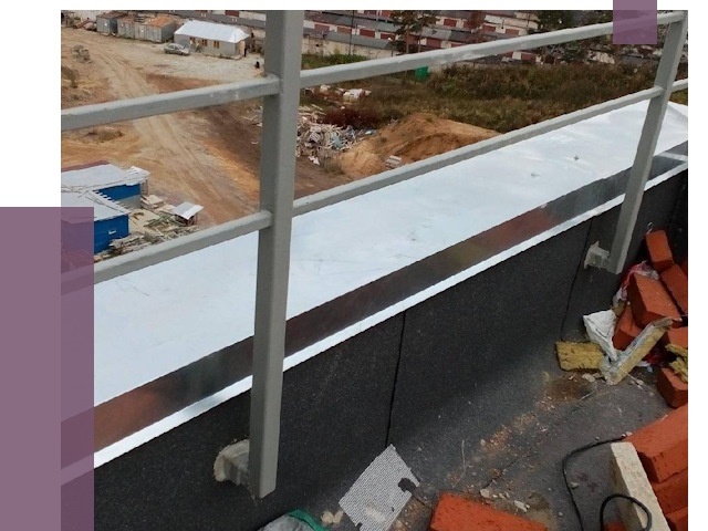 Монтаж парапетов в Первоуральске от 4323 руб.  | ПРОЛЁТ-Прв