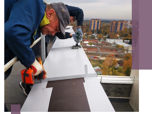 Монтаж парапетов в Первоуральске — установка прочных металлических ограждений