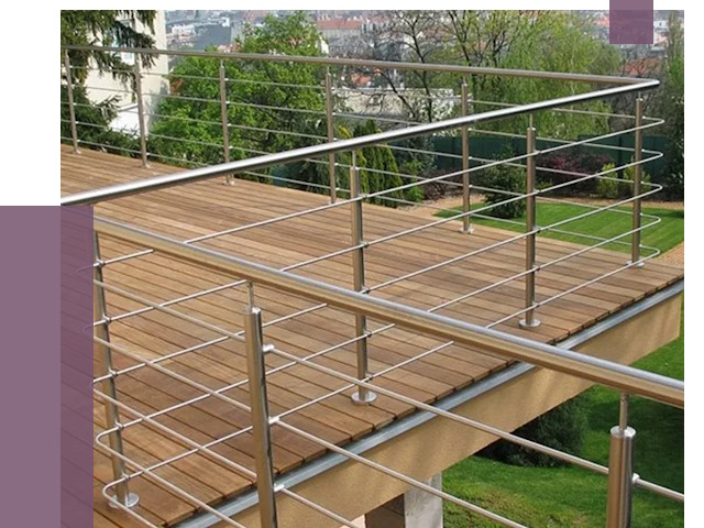 Алюминиевые парапеты в Первоуральске под ключ от 7823 руб. 