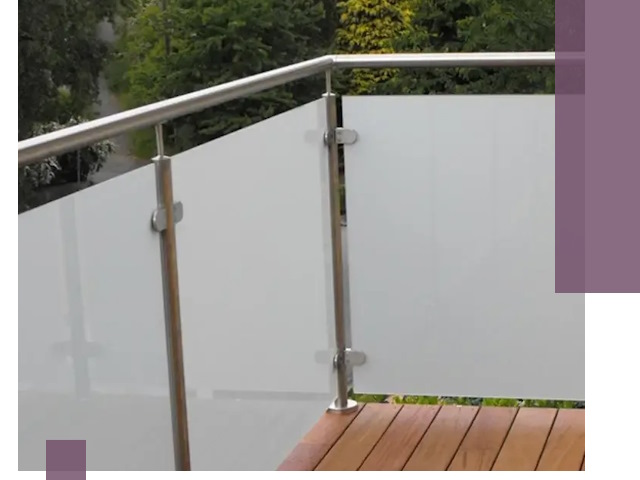 Алюминиевые парапеты для балконов и террас в Первоуральске