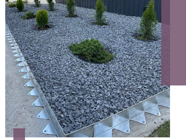 Оцинкованные металлические бордюры под заказ в Первоуральске